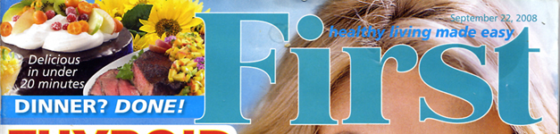 First Magazine Cover